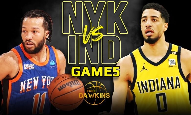 knicks vs pacers match player stats